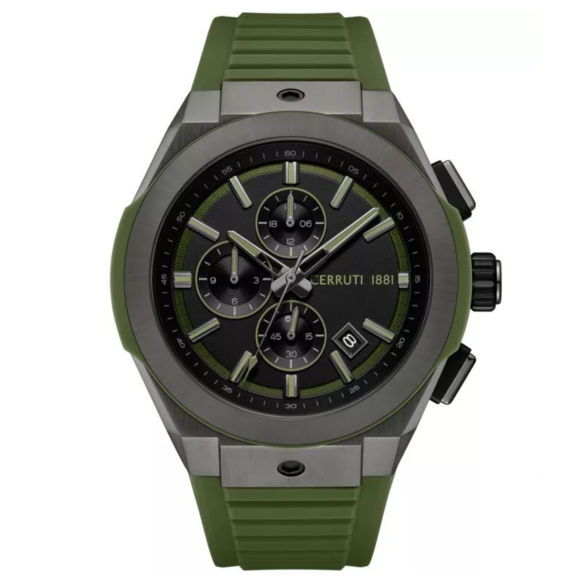 MONTRE CERRUTI HOMME M.FONCTION SILICONE